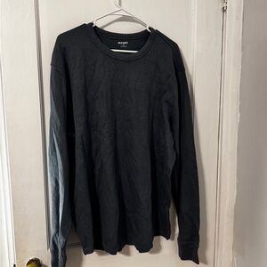 Old Navy Men's Charcoal Long Sleeve Shirt